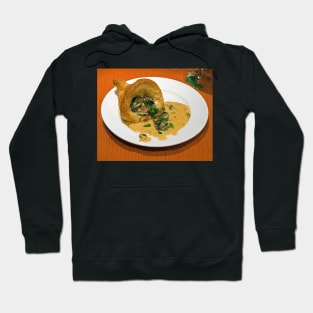 Escargot in a Puff pastry Cornucopia Hoodie